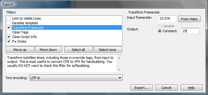 Export